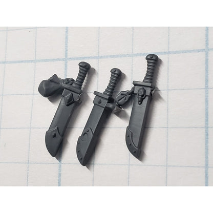 40k Space Wolves Bits Grey Hunters Relic Knives x3 RL03