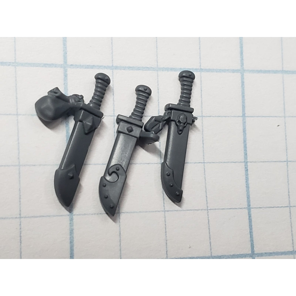 40k Space Wolves Bits Grey Hunters Relic Knives x3 RL03