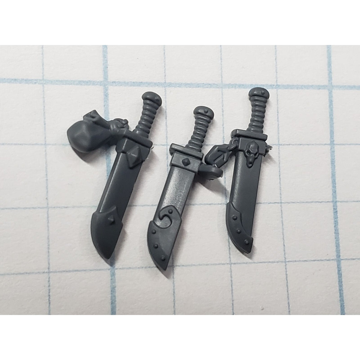 40k Space Wolves Bits Grey Hunters Relic Knives x3 RL03