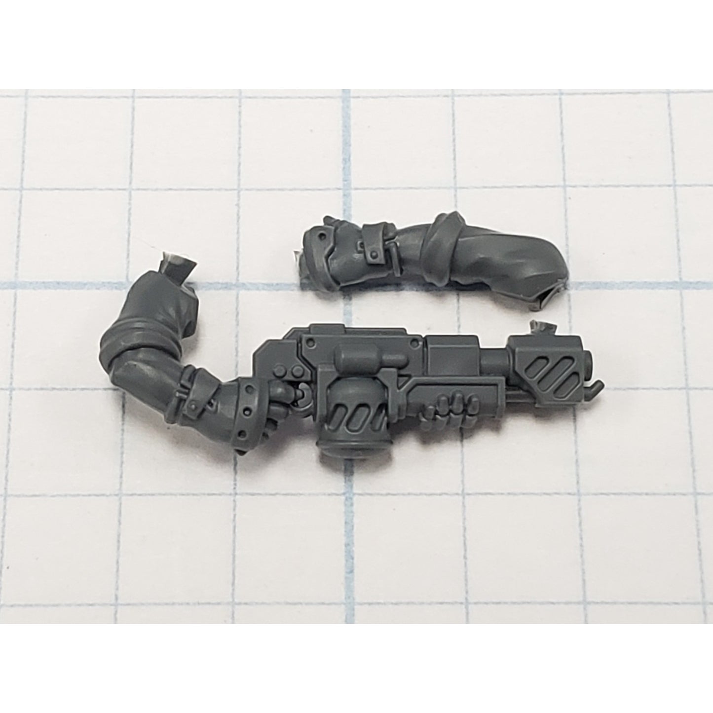 Necromunda Bits Orlock Weapon Upgrade Flamer w Arms #16