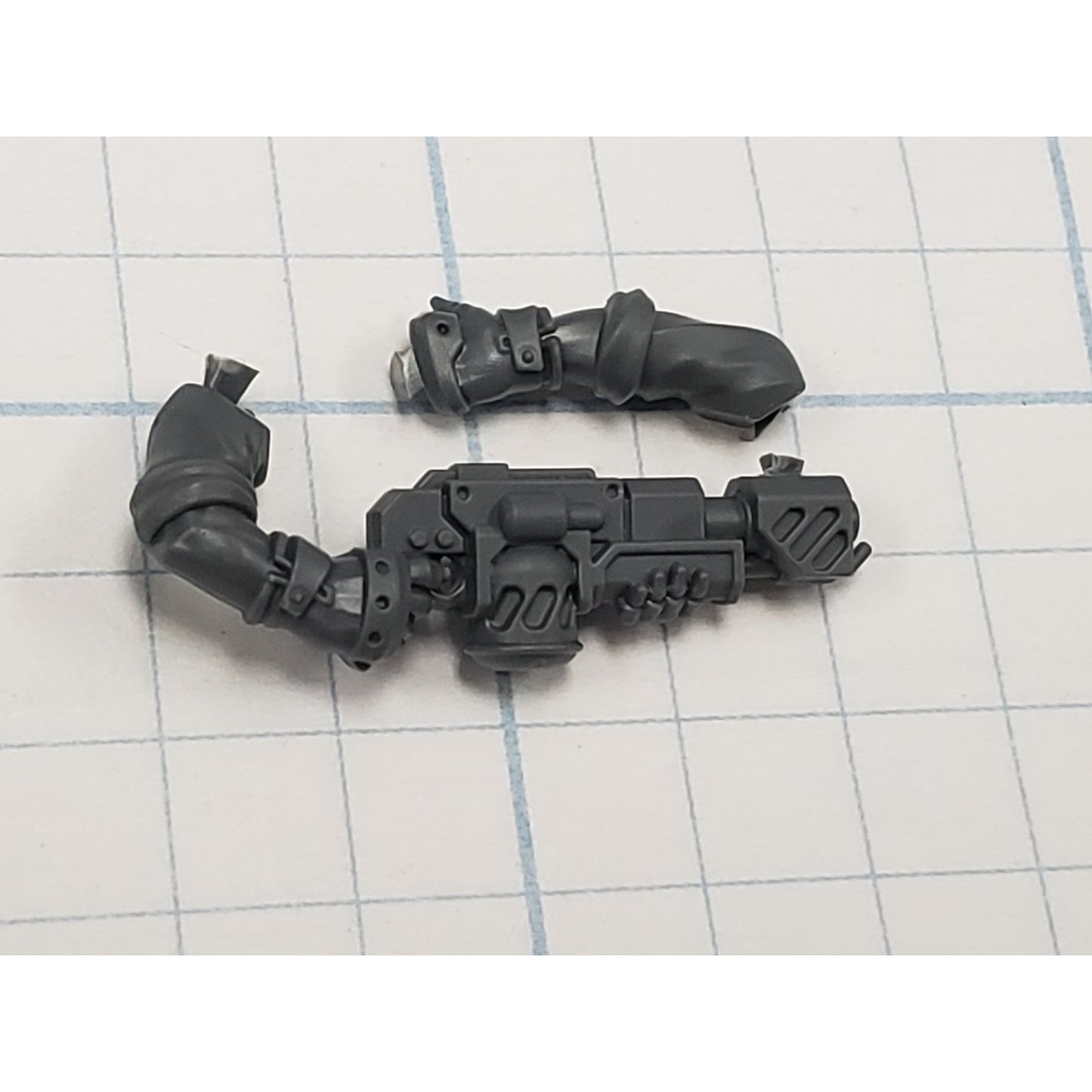 Necromunda Bits Orlock Weapon Upgrade Flamer w Arms #16
