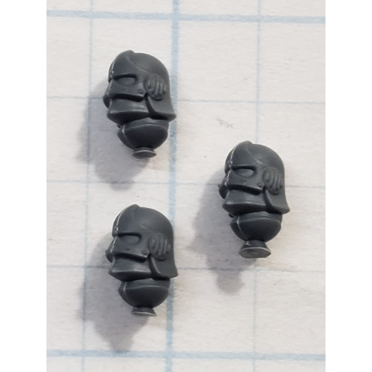 40K Adeptus Sororitas Bits Battle Sister Squad Engraved Helmet x3 #141