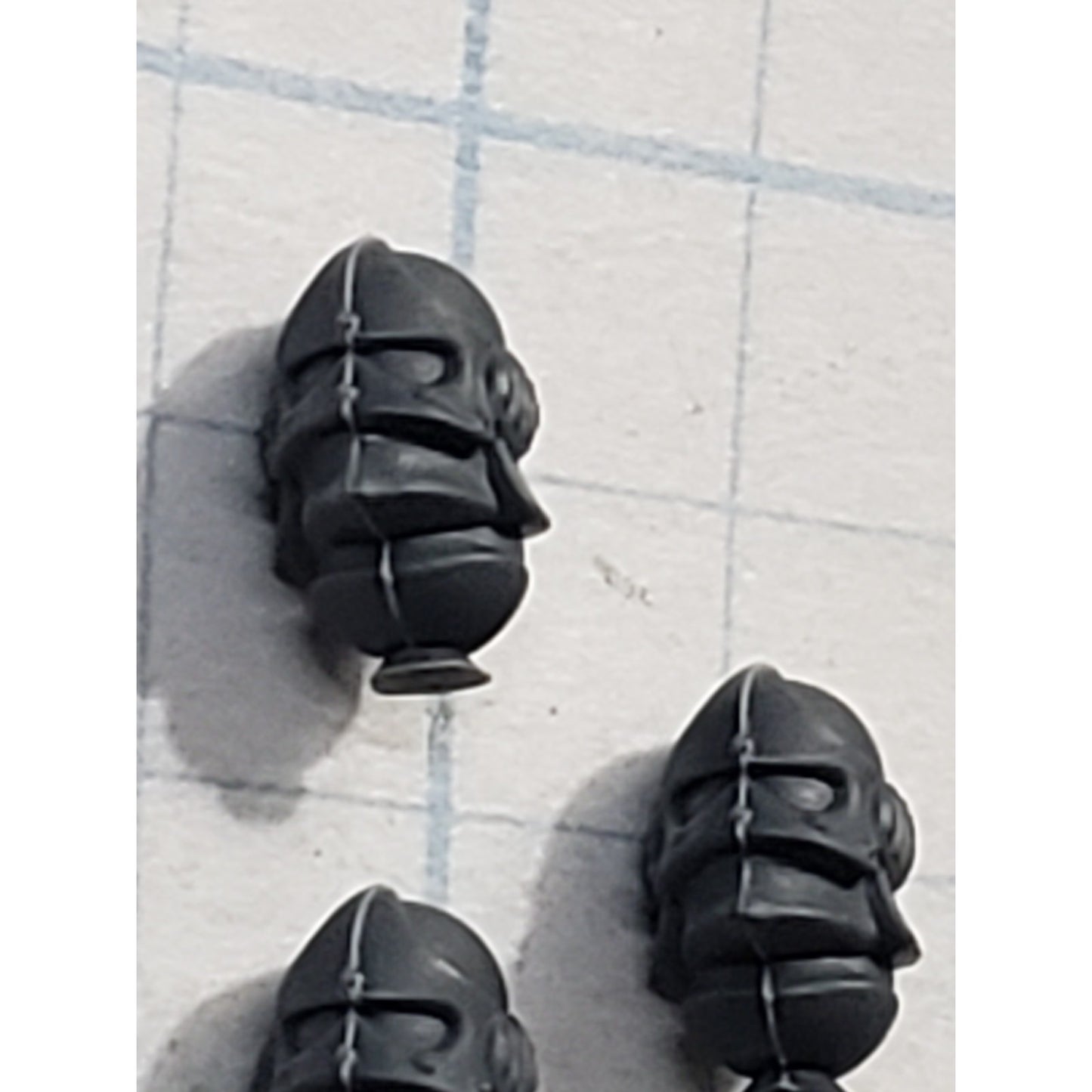 40K Adeptus Sororitas Bits Battle Sister Squad Engraved Helmet x3 #141