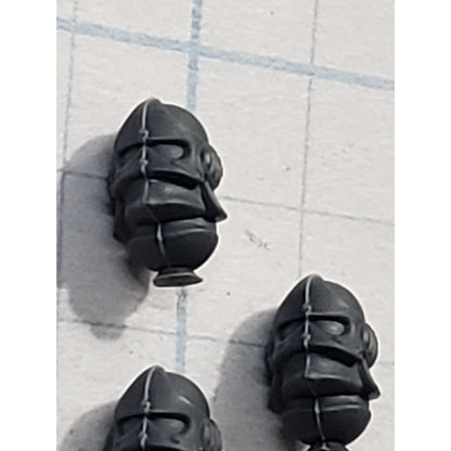40K Adeptus Sororitas Bits Battle Sister Squad Engraved Helmet x3 #141
