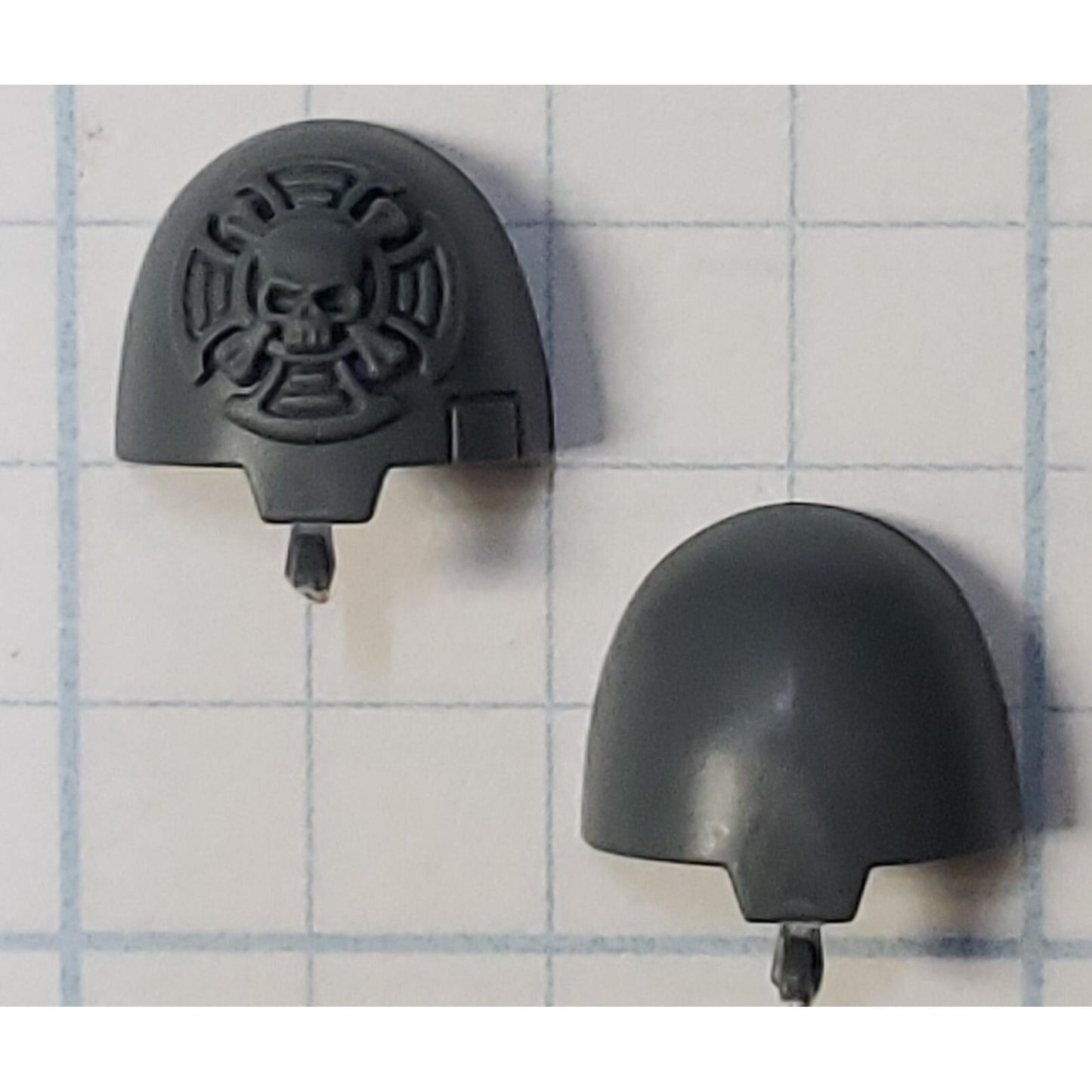 40k Space Marines Bits Terminator Squad Skull & Crux Shoulder Pads TR104