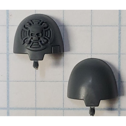 40k Space Marines Bits Terminator Squad Skull & Crux Shoulder Pads TR104