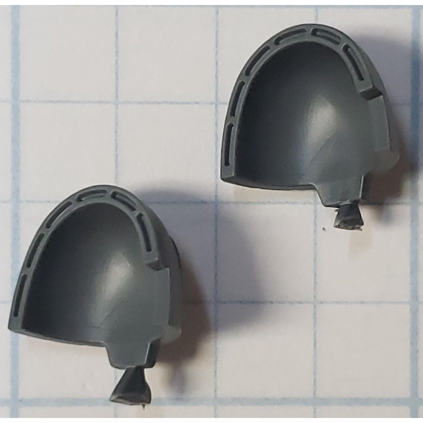 40k Space Marines Bits Terminator Squad Skull & Crux Shoulder Pads TR104