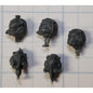 40k Space Marine Bits Heavy Intercessor Gravis Armor Helmet Heads x5