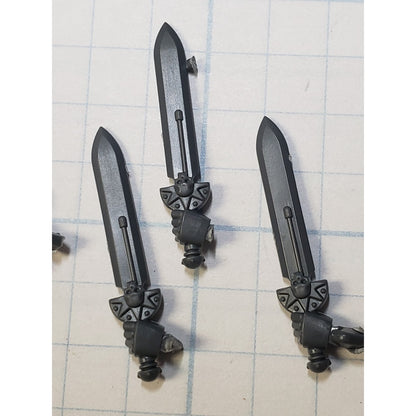 40k Deathwatch Bits Upgrade Crested Skull Relic Power Sword x5 Set