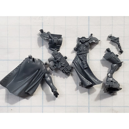 40K Adeptus Sororitas Bits Battle Sister Squad Robed Torso Legs Icon Bearer #17