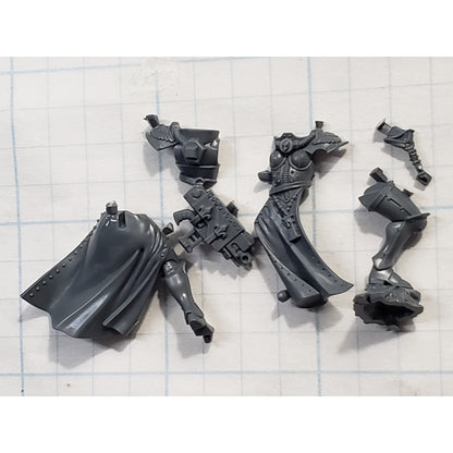 40K Adeptus Sororitas Bits Battle Sister Squad Robed Torso Legs Icon Bearer #17