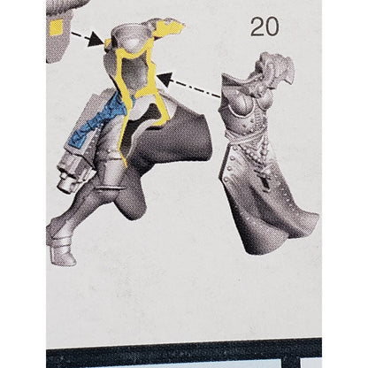 40K Adeptus Sororitas Bits Battle Sister Squad Robed Torso Legs Icon Bearer #17