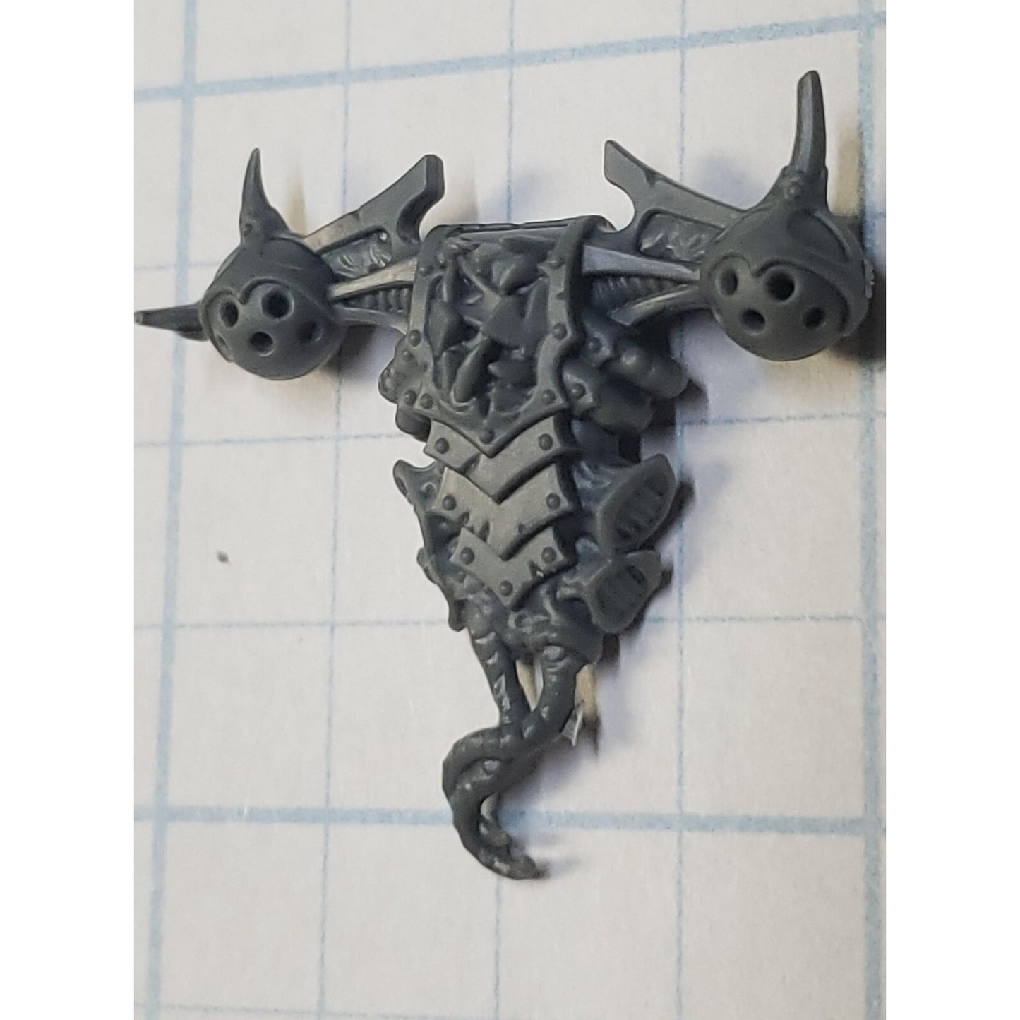 40k Chaos Space Marine Bits Chosen Engraved Mutated Backpack #38