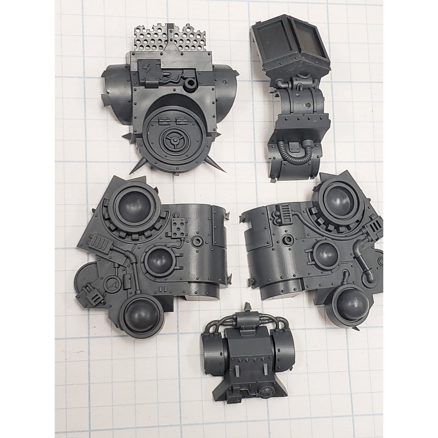 40k Ork ARMORY Bits Deff Dread Armored Torso Set #01 DAMAGED AR01