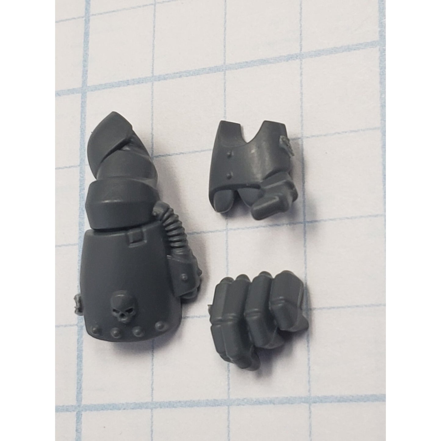 40K Space Marine Bits Assault Intercessor Power Fist w/Skull