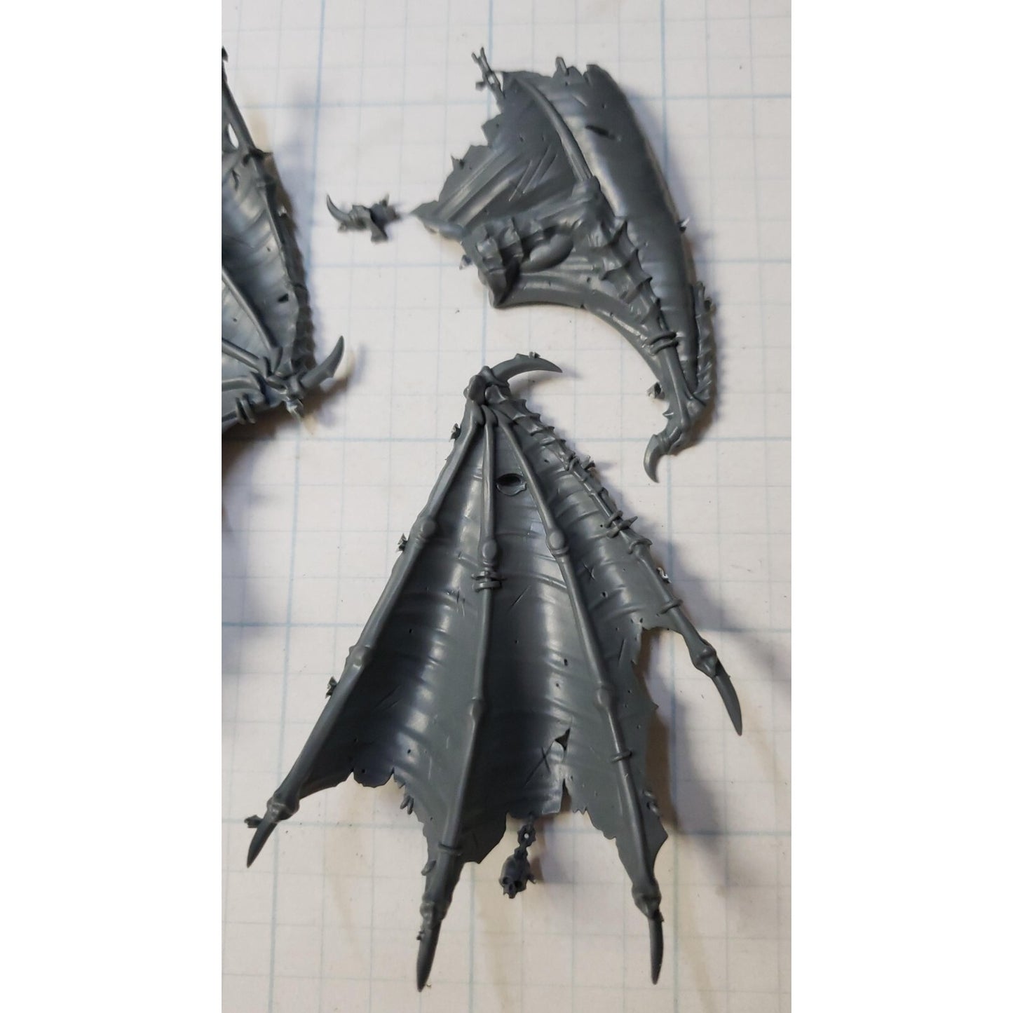40k Chaos Space Marines Bits Daemon Prince Large Wings Set