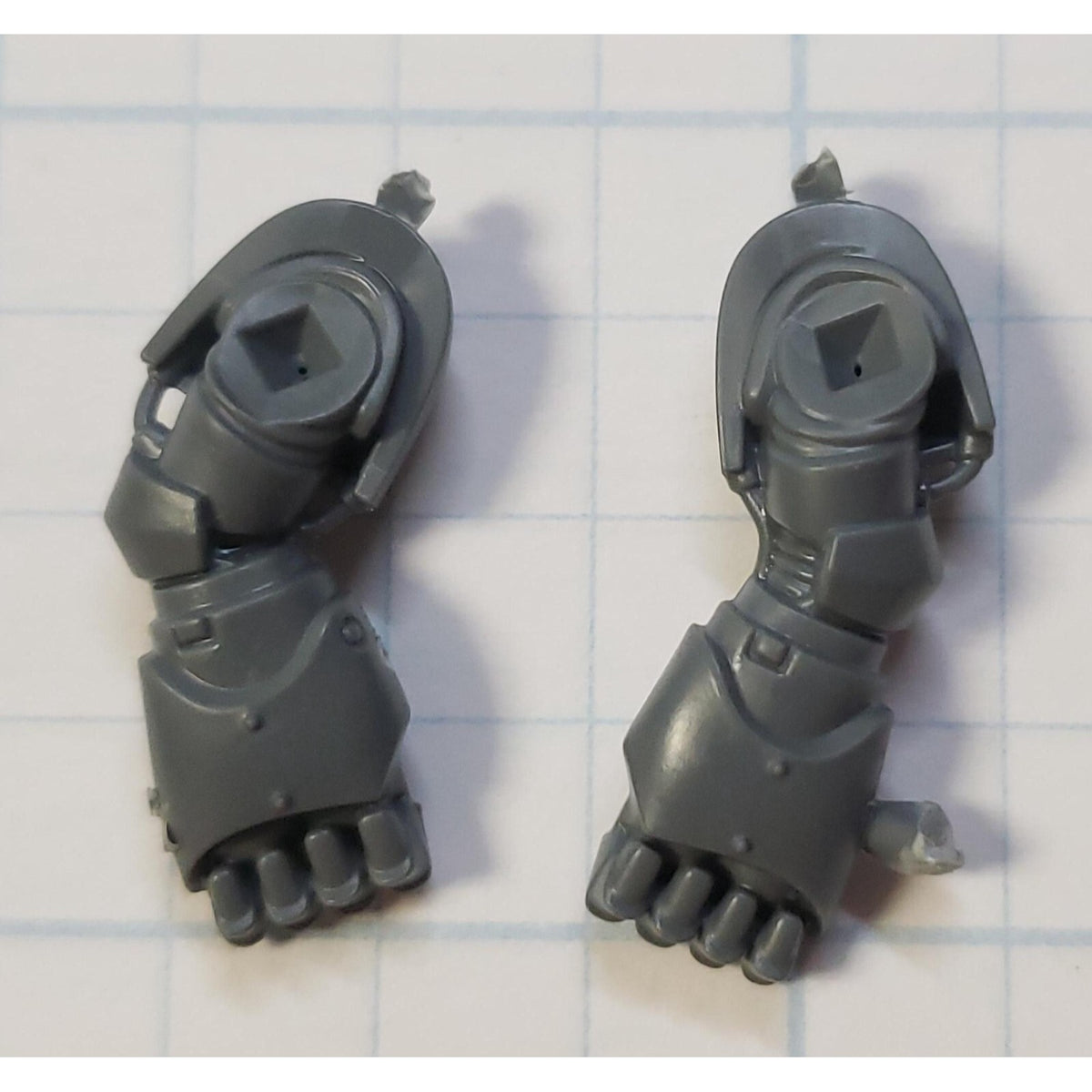 40k Space Marine Bits Aggressor Gravis Armor Arms Set #7475
