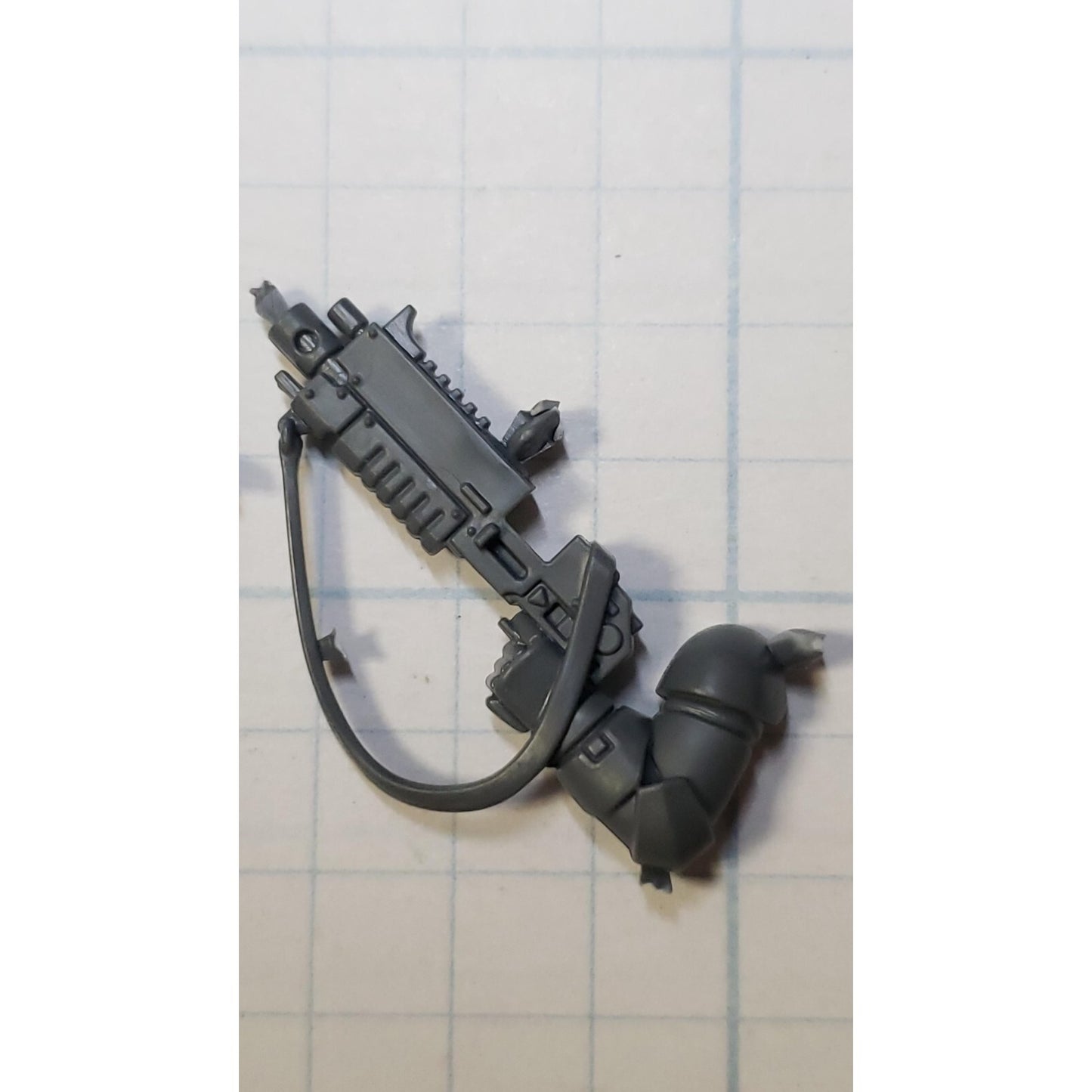 40k Space Marine Bits Primaris Intercessor Sgt Pointing Bolter Up Arms #53 Set