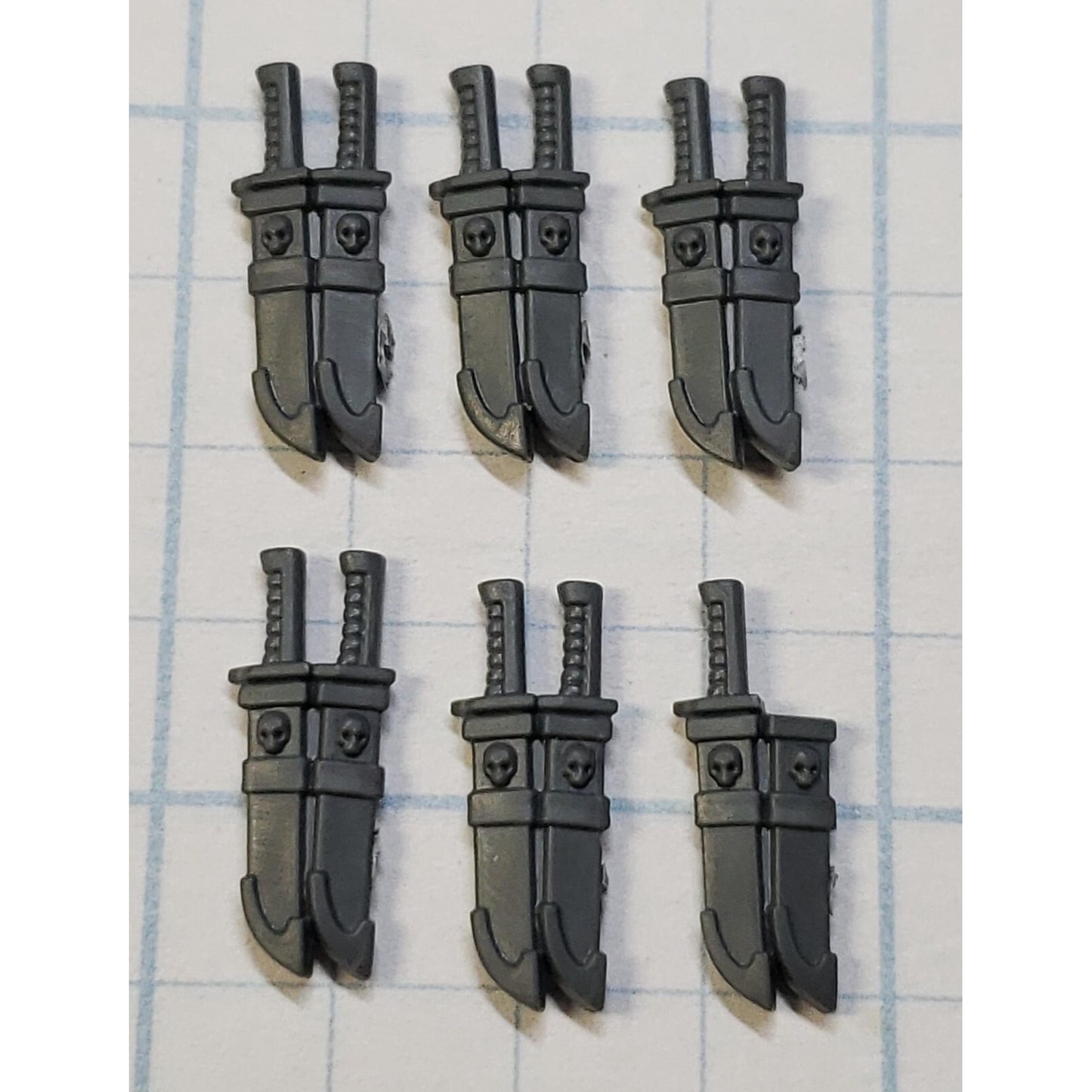 40K Space Marine Bits Infiltrator Incursor Phobos Knife Sheaths x6