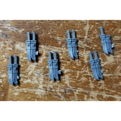 40K Space Marine Bits Infiltrator Incursor Phobos Knife Sheaths x6