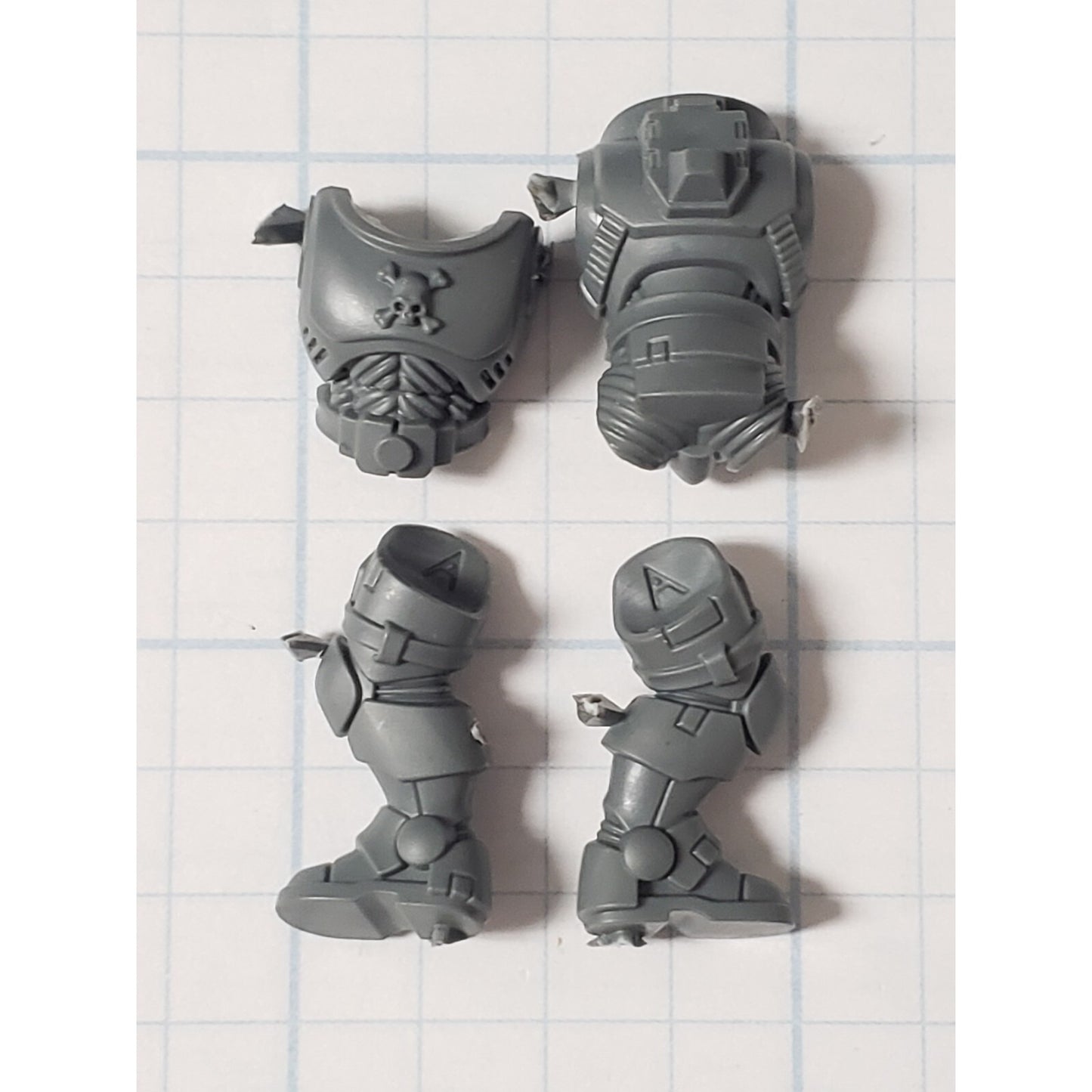 40K Space Marine Bits Infiltrator Incursor Phobos Torso Leg Set A