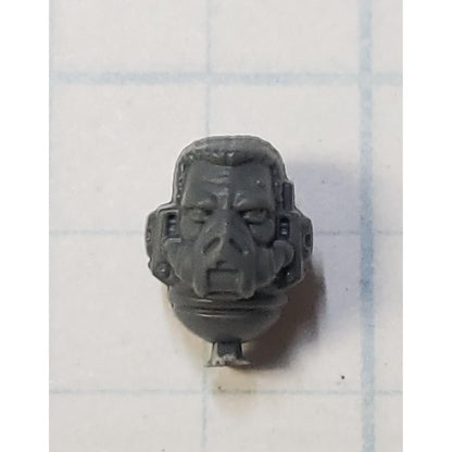 40K Space Marine Bits Assault Intercessor Sergeant Respirator Head #62 x5 Set