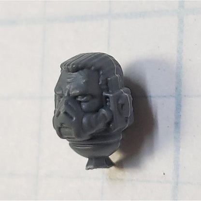40K Space Marine Bits Assault Intercessor Sergeant Respirator Head #62 x5 Set
