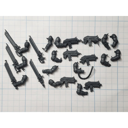 40k Space Wolves Bits Grey Hunters Bolter & Chainsword Set CS05