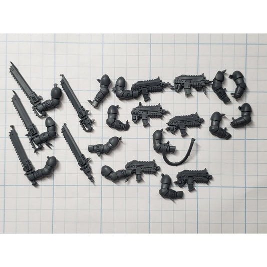 40k Space Wolves Bits Grey Hunters Bolter & Chainsword Set CS05