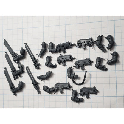 40k Space Wolves Bits Grey Hunters Bolter & Chainsword Set CS05