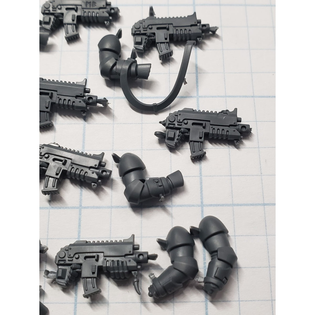 40k Space Wolves Bits Grey Hunters Bolter & Chainsword Set CS05