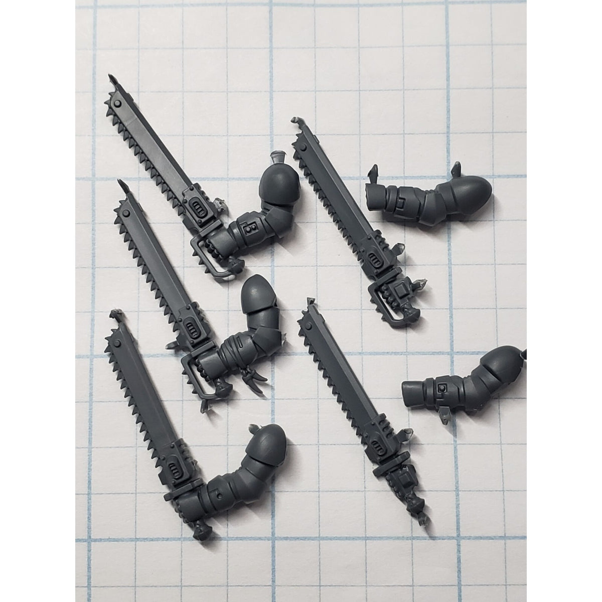 40k Space Wolves Bits Grey Hunters Bolter & Chainsword Set CS05