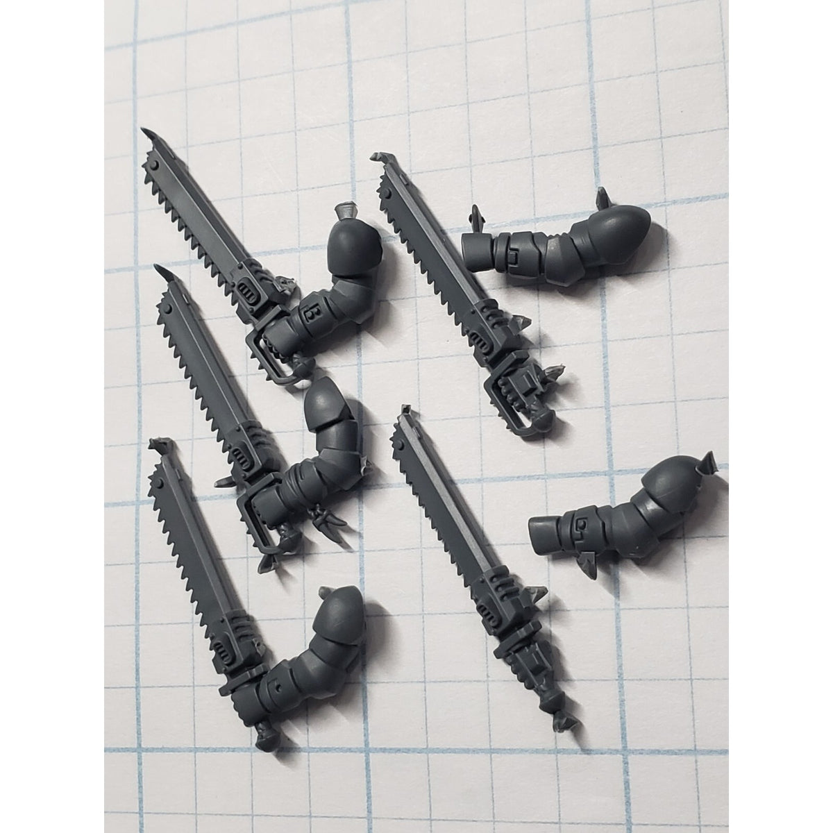 40k Space Wolves Bits Grey Hunters Bolter & Chainsword Set CS05