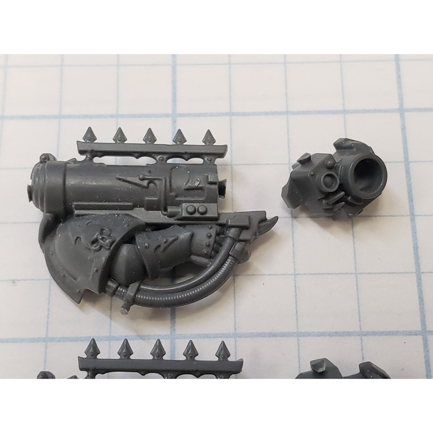 Chaos Space Marine Bits Legionary Missile Launcher #38 x3 Set 40K