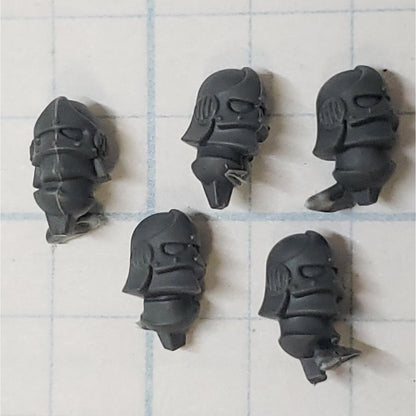40k Adeptus Sororitas Bits Seraphim Helmet Heads x5 S06