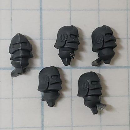 40k Adeptus Sororitas Bits Seraphim Helmet Heads x5 S06