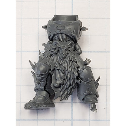 40k Chaos Space Marine Bits Chosen Engraved Torso & Legs Set #26