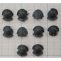 40K Chaos Space Marine Bits Legionary Shoulder Pads w Icons Skulls x10