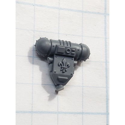40K Adeptus Sororitas Bits Battle Sister Squad Engraved Backpack #97