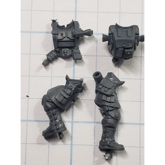 40k Astra Militarum Bits Cadian Shock Troops Torso Legs Set T36
