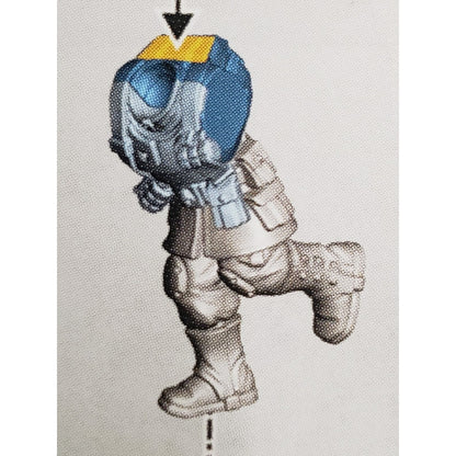 40k Astra Militarum Bits Cadian Shock Troops Torso Legs Set T36