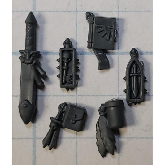 40k Dark Angels Bits Upgrade Relics Dagger Sheath Book of Litanies #40