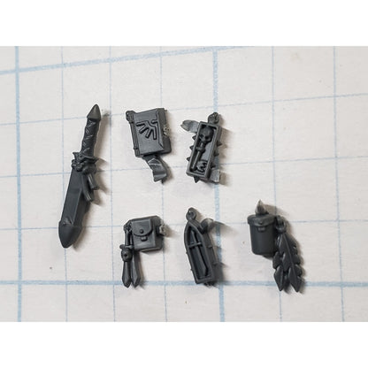 40k Dark Angels Bits Upgrade Relics Dagger Sheath Book of Litanies #40