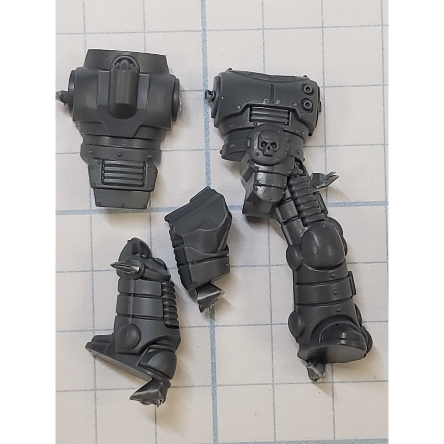 30k Space Marine Bits Legionnaire Mark II Crusade Armor Body Legs #26