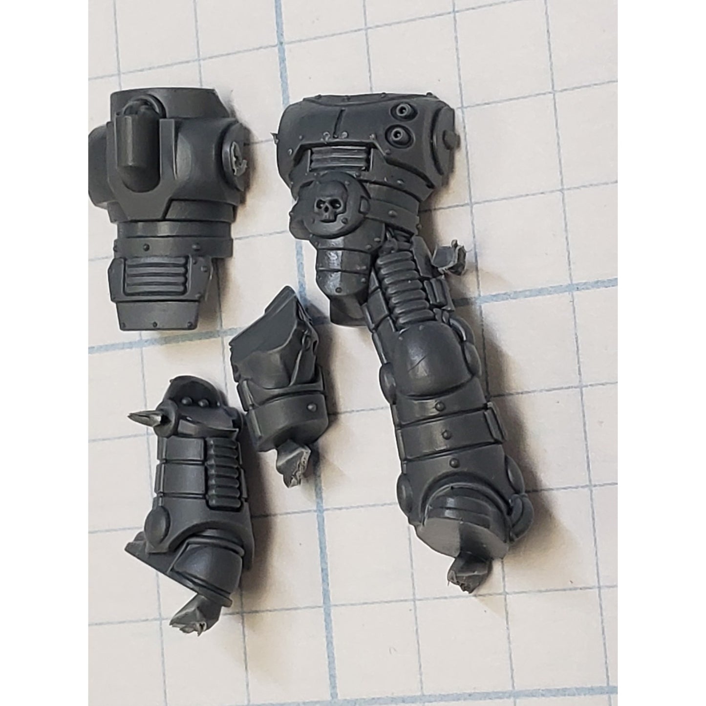 30k Space Marine Bits Legionnaire Mark II Crusade Armor Body Legs #26