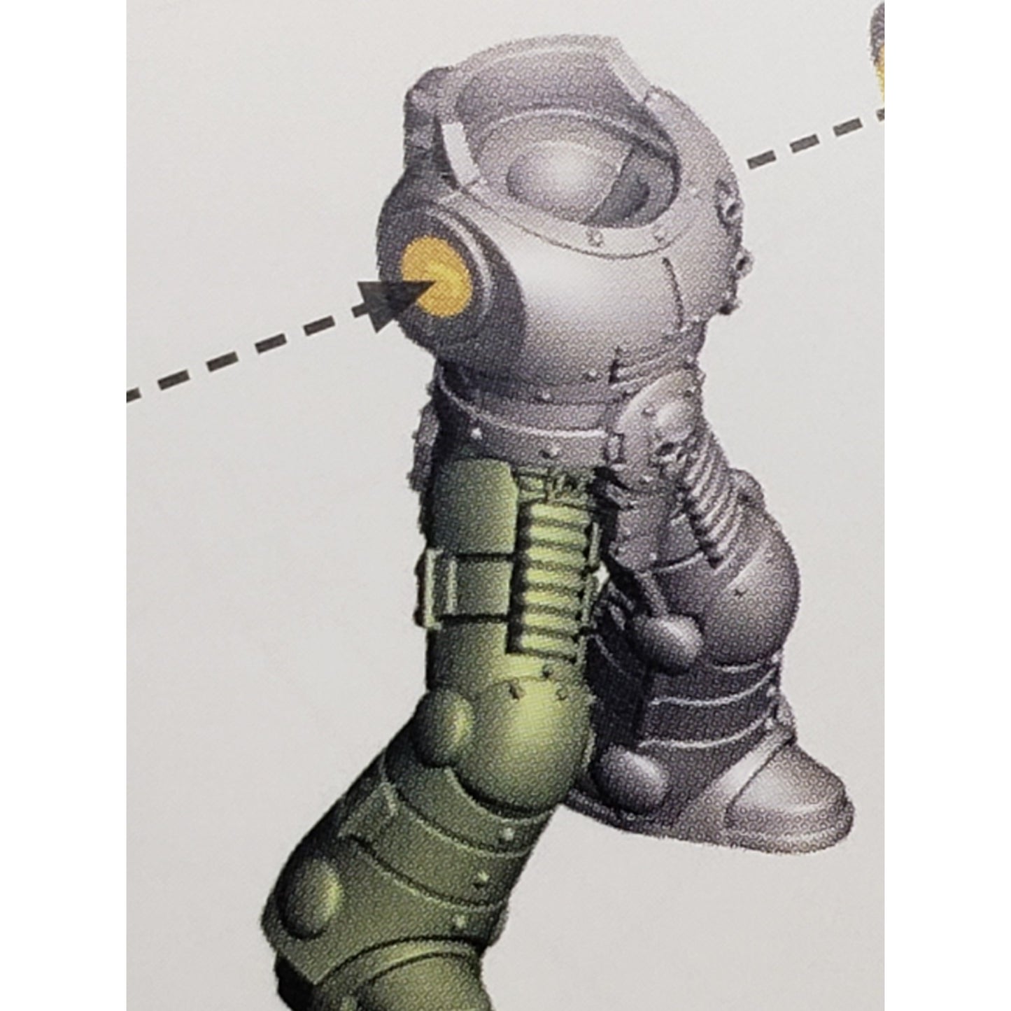 30k Space Marine Bits Legionnaire Mark II Crusade Armor Body Legs #26