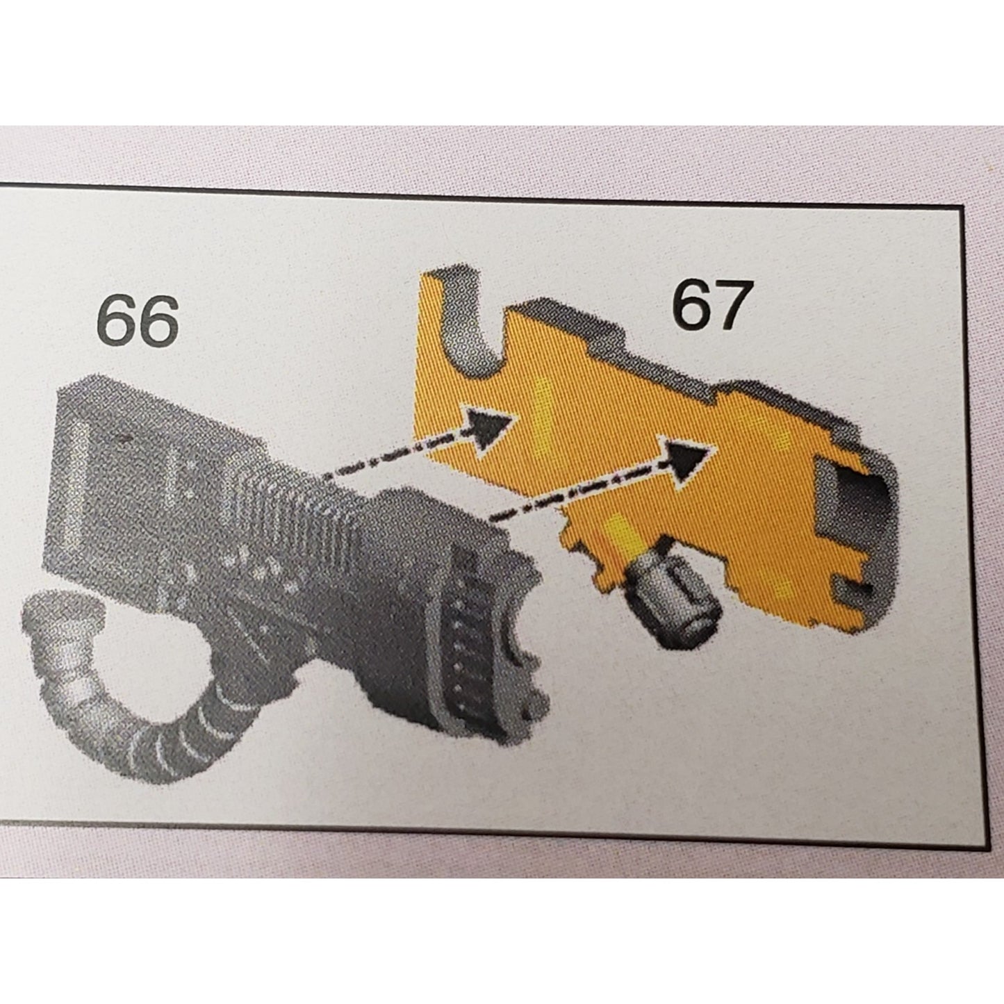 40K Space Marine Bits Venerable Dreadnought Plasma Cannon #66