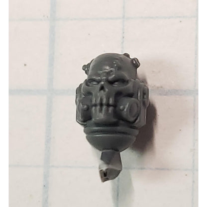 40K Space Marine Bits Reiver Bare Skull Head w Studs #65
