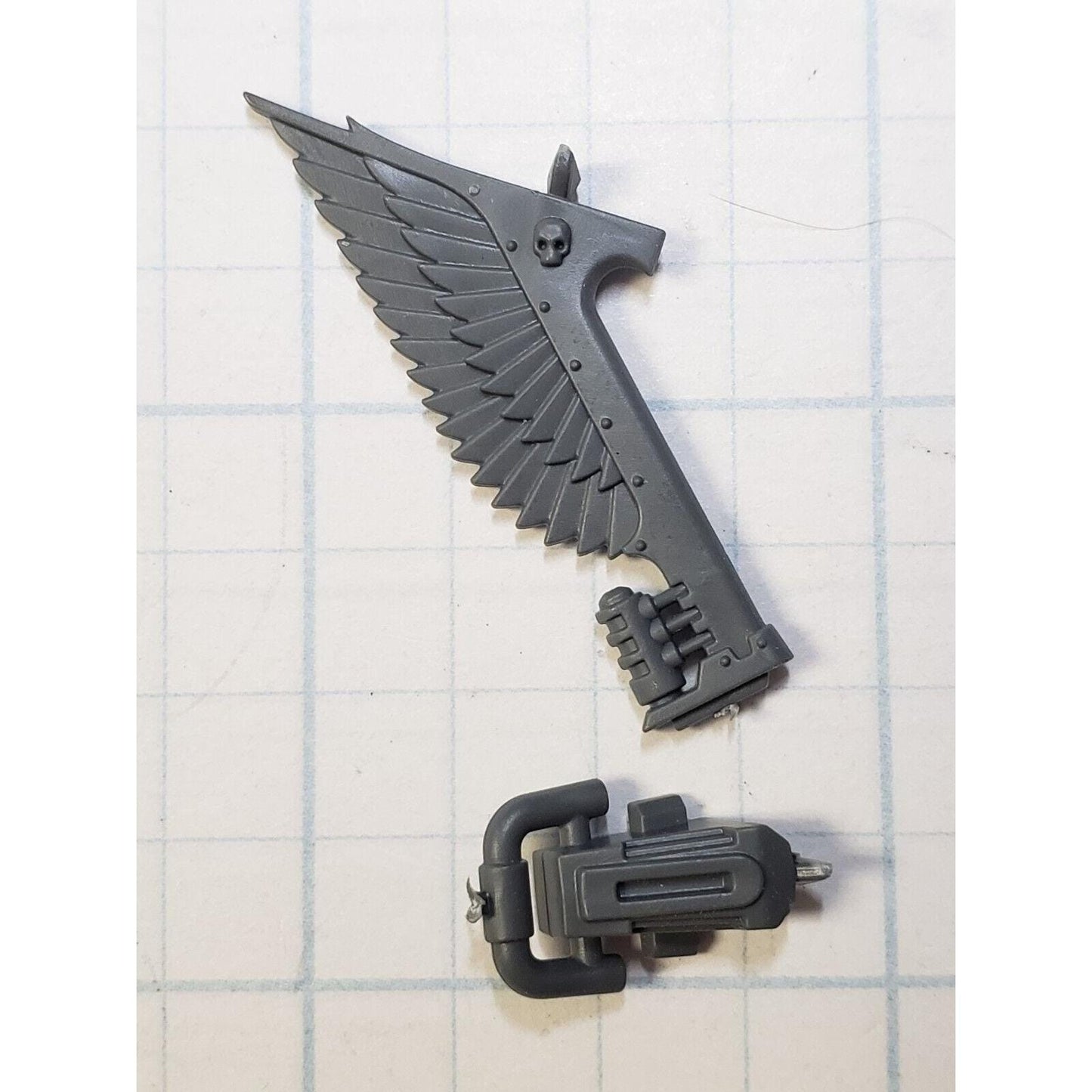 40k Dark Angels Bits Upgrade Ravenwing Rear Bike Wing Icon #38