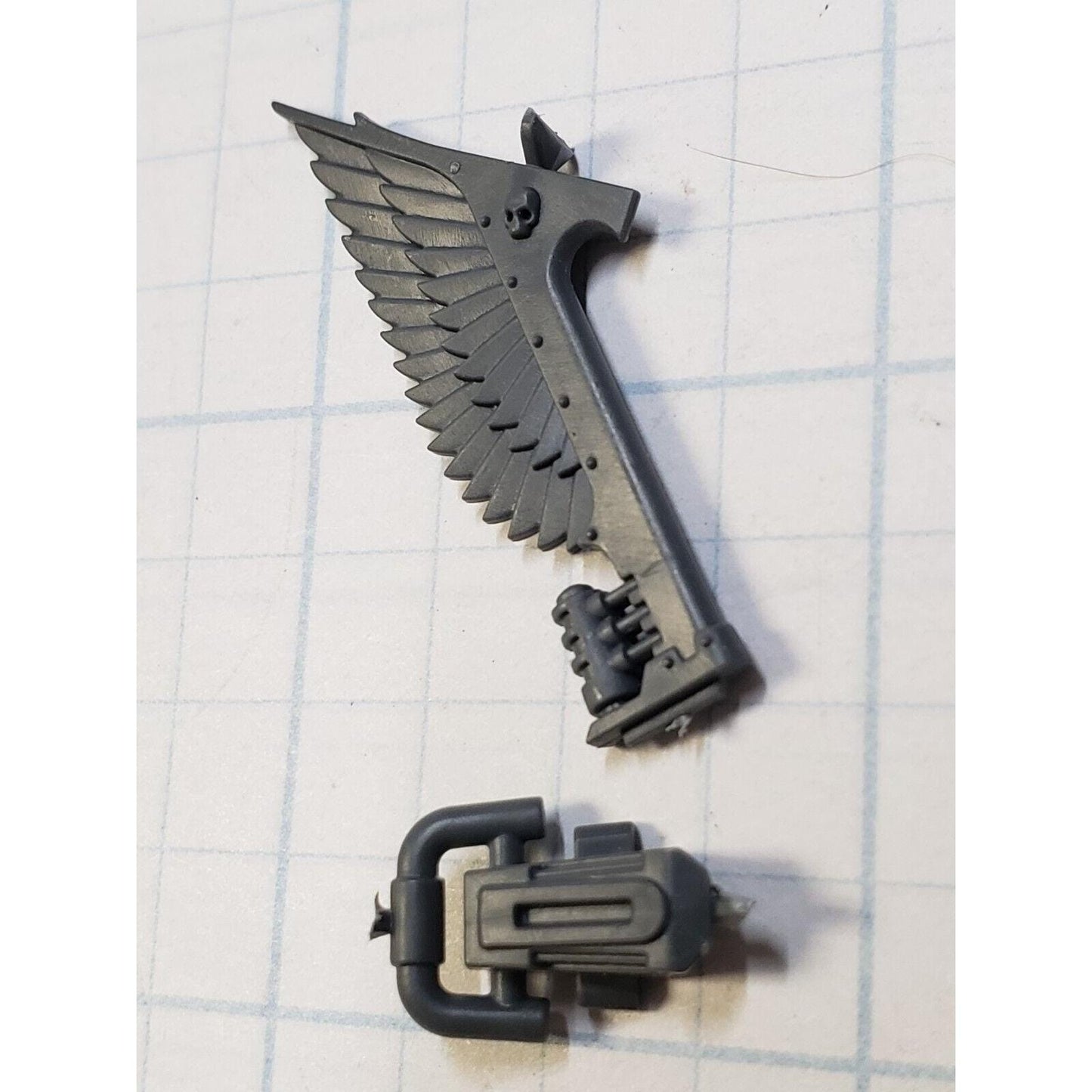 40k Dark Angels Bits Upgrade Ravenwing Rear Bike Wing Icon #38